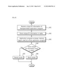 VIRTUAL APPLICATION PROGRAM SYSTEM, STORING DEVICE, METHOD FOR EXECUTING VIRTUAL APPLICATION PROGRAM AND METHOD FOR PROTECTING VIRTUAL ENVIRONMENT diagram and image