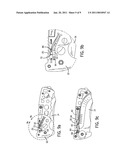 FOLDING KNIFE WITH SAFETY AND WEDGE LOCK diagram and image