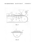 Device for manufacturing sandbags diagram and image