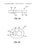 WASHER WITH COOLING PASSAGE FOR A TURBINE ENGINE COMBUSTOR diagram and image