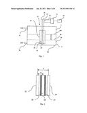 METHOD FOR MEASURING THE VOLUME FLOW OF ELECTRICALLY CONDUCTIVE LIQUIDS THROUGH A VESSEL diagram and image