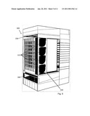 FRONT-TO-BACK COOLING SYSTEM FOR MODULAR SYSTEMS WITH ORTHOGONAL MIDPLANE CONFIGURATION diagram and image