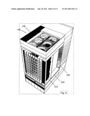 FRONT-TO-BACK COOLING SYSTEM FOR MODULAR SYSTEMS WITH ORTHOGONAL MIDPLANE CONFIGURATION diagram and image