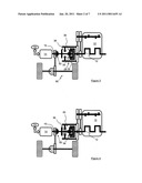 TRAVEL SYSTEM FOR A HYBRID TYPE MOTOR VEHICLE AND METHOD FOR DRIVING SAME diagram and image