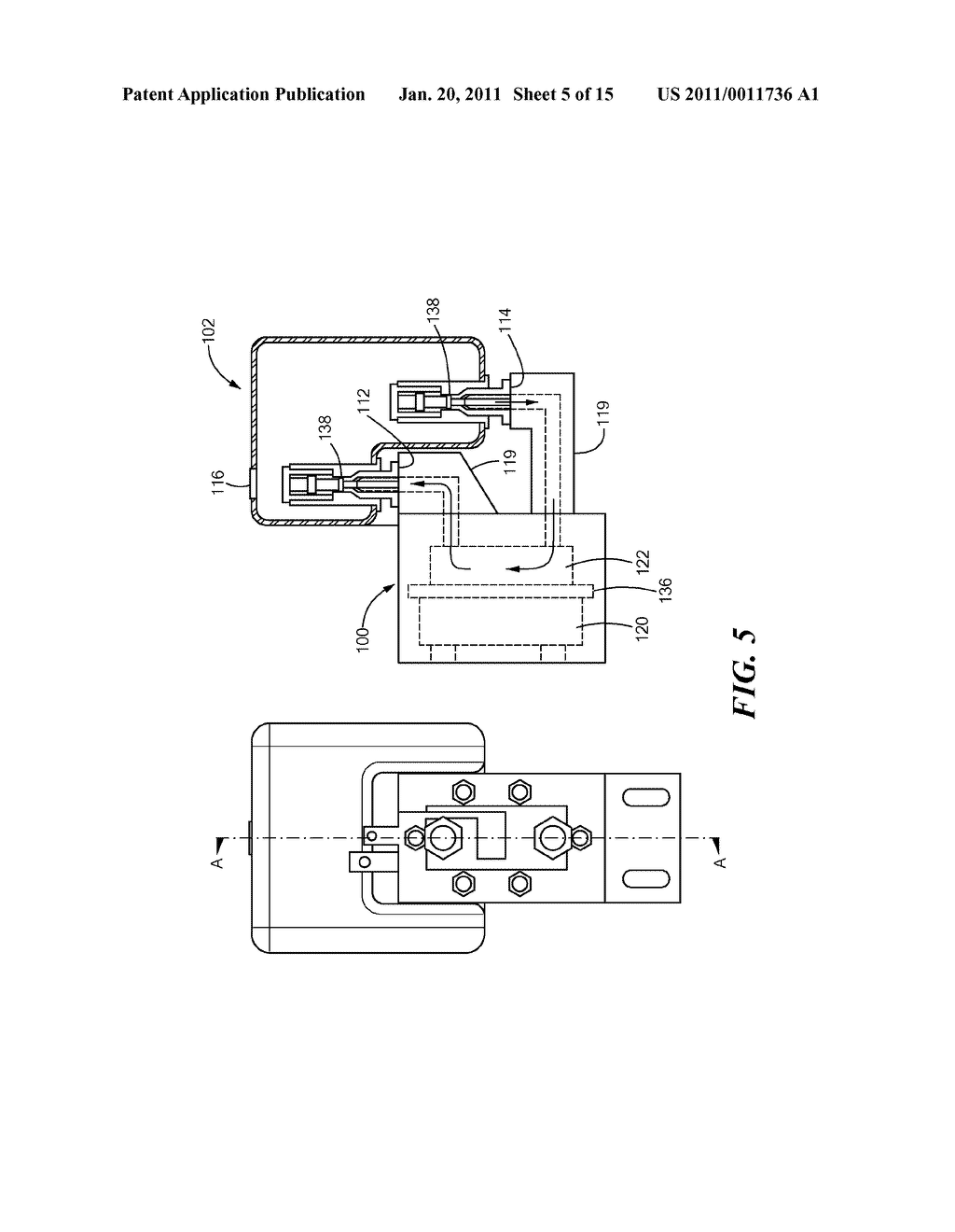 Disposable Cartridge for an Electrolytic Cell - diagram, schematic, and image 06