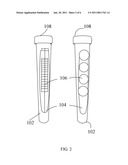 HAIR CLIP WITH STEM RETAINER diagram and image