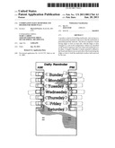 Combination daily reminder and holder for medicinals diagram and image