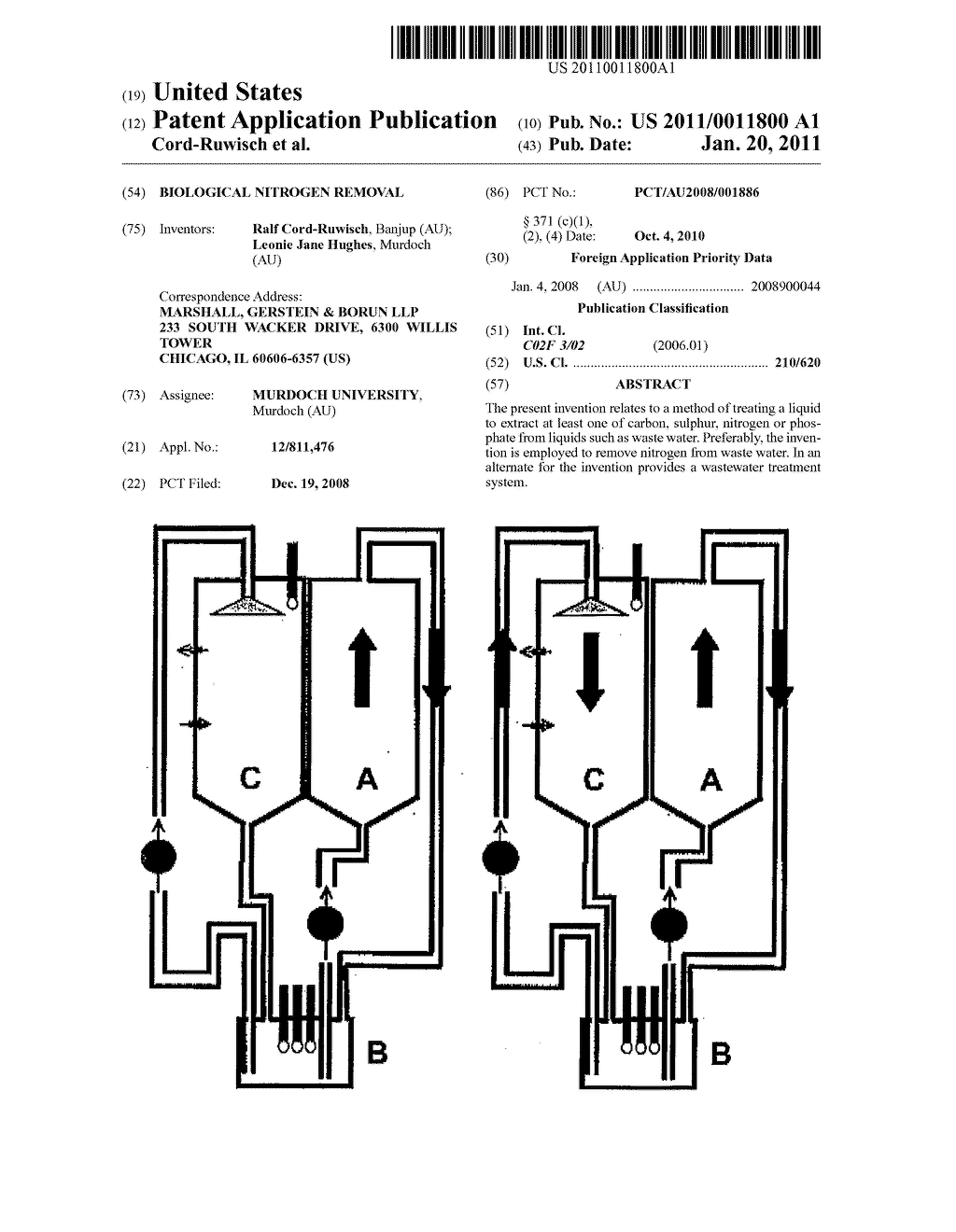 BIOLOGICAL NITROGEN REMOVAL - diagram, schematic, and image 01