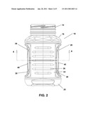 Container Having Compound Flexible Panels diagram and image