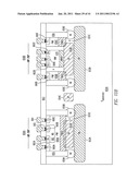 Isolated drain-centric lateral MOSFET diagram and image