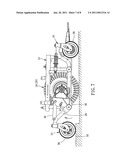 WHEEL SET STRUCTURE OF AN ELECTRIC WHEELCHAIR diagram and image