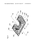 AIR-BAG DEVICE, AND VEHICLE OCCUPANT S LOWER LIMB PROTECTING DEVICE AND DEVICE FOR PROTECTING OCCUPANT AT THE TIME OF VEHICLE SIDE COLLISION USING THE SAME diagram and image