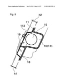 AIR-BAG DEVICE, AND VEHICLE OCCUPANT S LOWER LIMB PROTECTING DEVICE AND DEVICE FOR PROTECTING OCCUPANT AT THE TIME OF VEHICLE SIDE COLLISION USING THE SAME diagram and image