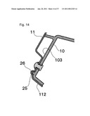 AIR-BAG DEVICE, AND VEHICLE OCCUPANT S LOWER LIMB PROTECTING DEVICE AND DEVICE FOR PROTECTING OCCUPANT AT THE TIME OF VEHICLE SIDE COLLISION USING THE SAME diagram and image