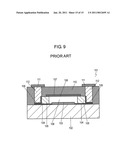 ACOUSTIC WAVE DEVICE AND ELECTRONIC APPARATUS USING THE SAME diagram and image