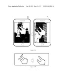 Methods and apparatus for operating a multi-object touch handheld device with touch sensitive display diagram and image