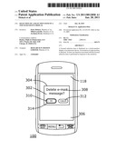 SELECTION OF A SELECTION ITEM ON A TOUCH-SENSITIVE DISPLAY diagram and image