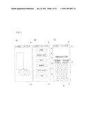 Mobile Terminal, Recording Medium, and Data Storing Method diagram and image