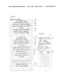 Mobile Terminal, Recording Medium, and Data Storing Method diagram and image