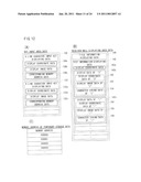 Mobile Terminal, Recording Medium, and Data Storing Method diagram and image