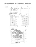 Mobile Terminal, Recording Medium, and Data Storing Method diagram and image