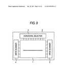 Display device and electronic equipment diagram and image