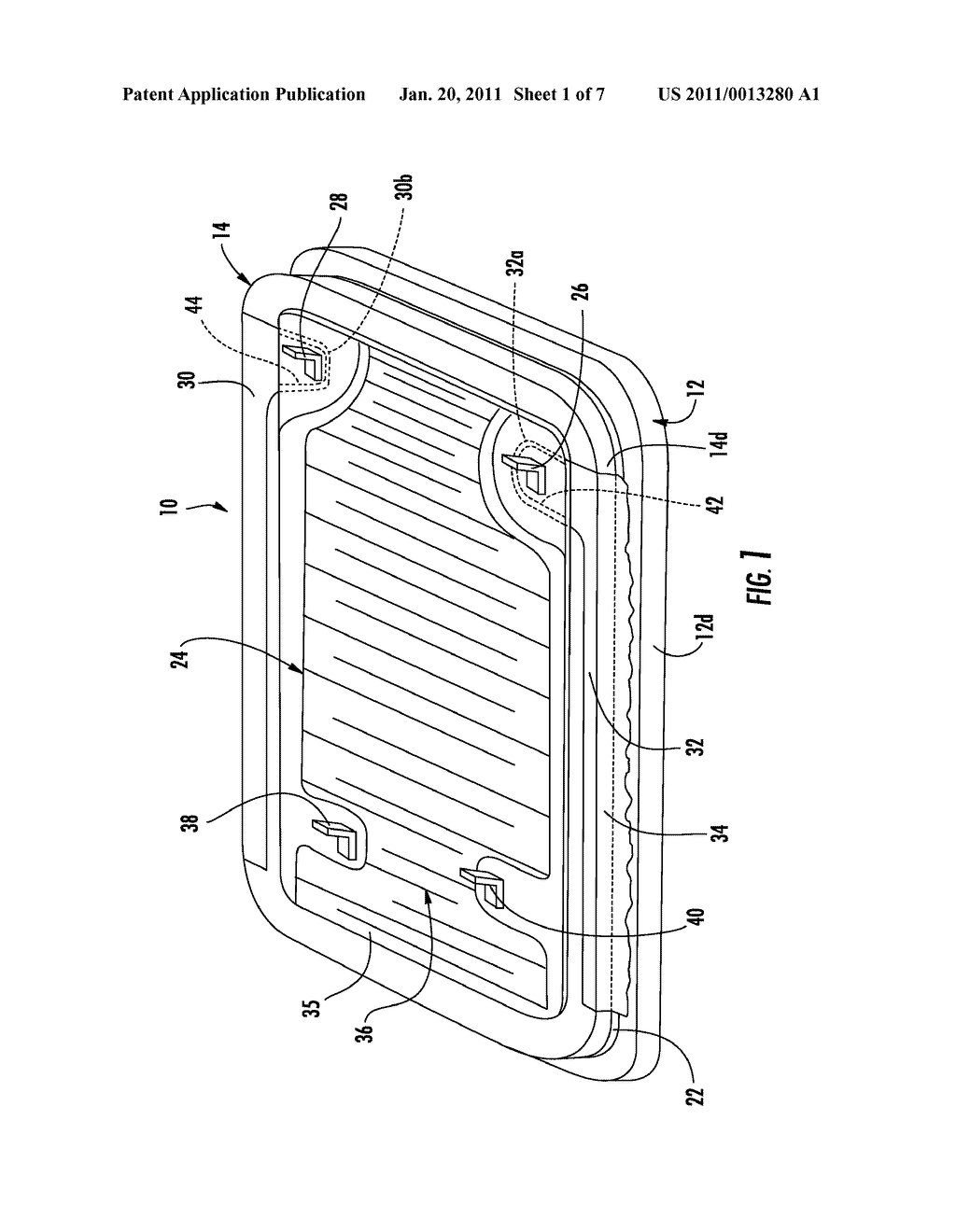 HEATER PAD FOR A MIRROR REFLECTIVE ELEMENT - diagram, schematic, and image 02