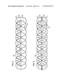 Cellular Matrix with Integrated Radiant and/or Convection Barriers Particularly for Use with Inflatable Bodies diagram and image