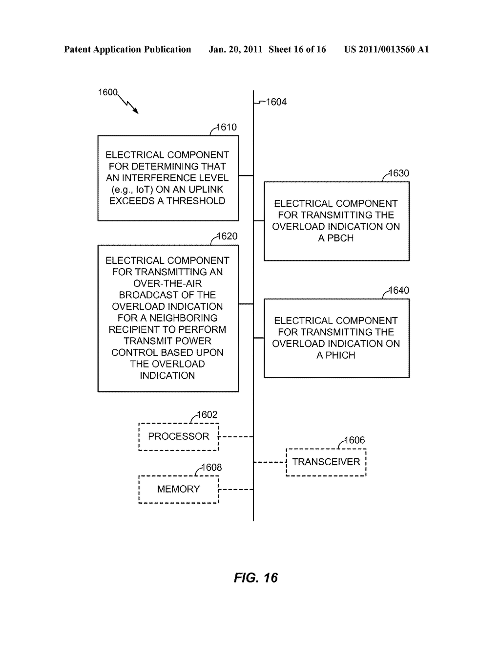 BROADCAST SIGNALING L1 OVERLOAD INDICATION - diagram, schematic, and image 17