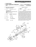 BOLT AND NUT WITH ROTATION PROHIBITING MECHANISM diagram and image