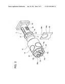 BOLT AND NUT WITH ROTATION PROHIBITING MECHANISM diagram and image