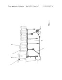 Axial-flow compressor with a flow pulse generator diagram and image