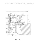 TURBINE WITH AXIAL DISCONTINUITY diagram and image