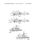 LOCKING SYSTEM FOR AIR INTAKE STRUCTURE FOR TURBOJET ENGINE NACELLE diagram and image