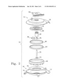 LOW PROFILE D.C. BRUSHLESS MOTOR FOR AN IMPELLER MECHANISM OR THE LIKE diagram and image