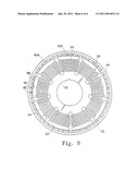 LOW PROFILE D.C. BRUSHLESS MOTOR FOR AN IMPELLER MECHANISM OR THE LIKE diagram and image