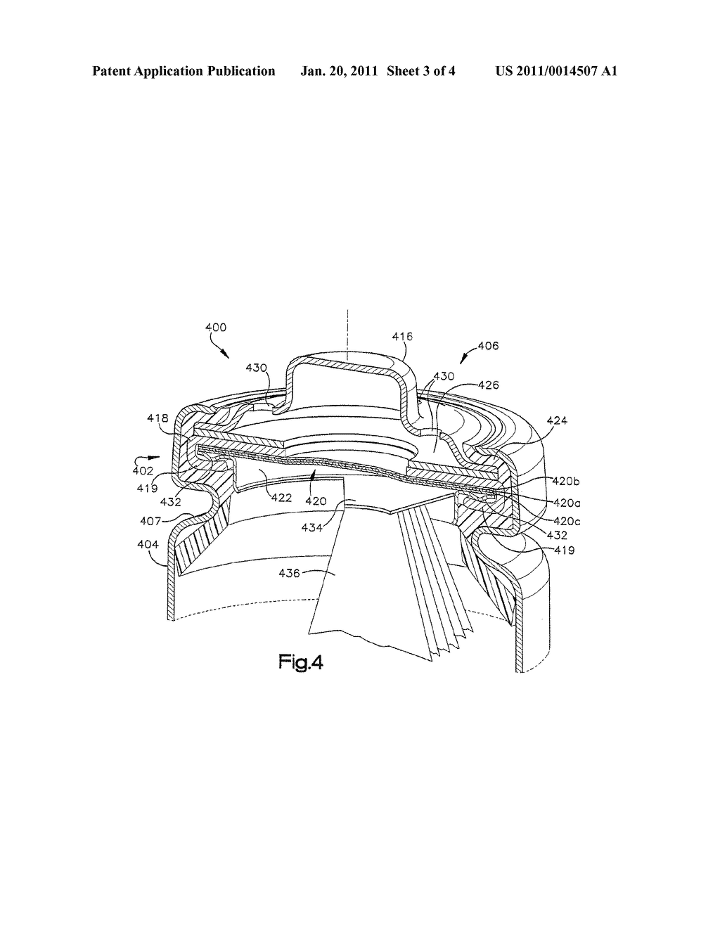 Housing for a Sealed Electrochemical Battery Cell - diagram, schematic, and image 04