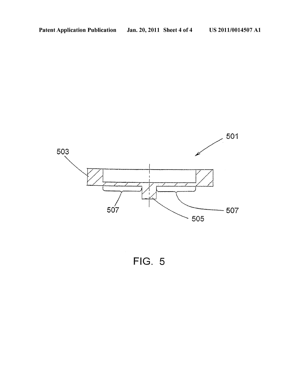 Housing for a Sealed Electrochemical Battery Cell - diagram, schematic, and image 05