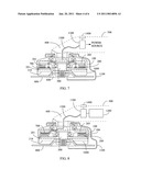 Direct motor-drive portable angle grinder diagram and image