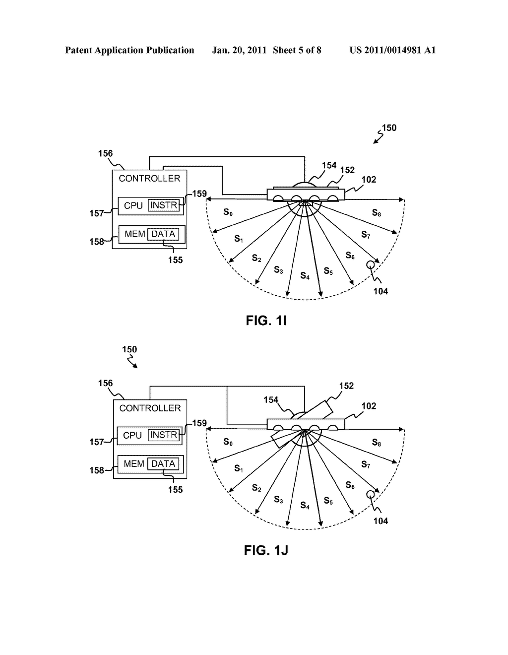 TRACKING DEVICE WITH SOUND EMITTER FOR USE IN OBTAINING INFORMATION FOR CONTROLLING GAME PROGRAM EXECUTION - diagram, schematic, and image 06