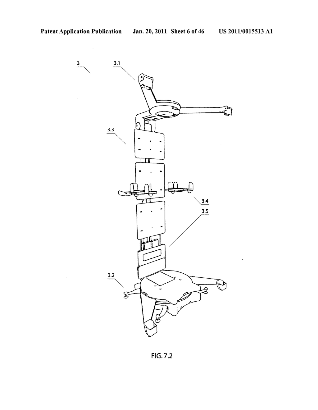 TRANSPORTABLE DIGITAL AUTONOMOUS UNIT TO PERFORM ANTHROPOMETRIC MEASUREMENTS, OF TACTILE MANUAL LOCALIZATION, GEOMETRICALLY BASED ON THE PROJECTION OF POINTS IN A CARTESIAN (VIRTUAL) PLANE, INCORPORATING TECHNOLOGY OF SENSORS AND SOFTWARE - diagram, schematic, and image 07