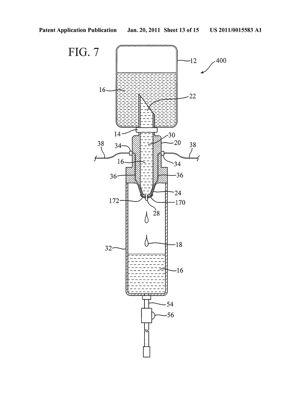 SYSTEMS AND METHODS FOR PROVIDING AN IV ADMINISTRATION SET INCORPORATING DRIP MONITORING CIRCUITRY - diagram, schematic, and image 14