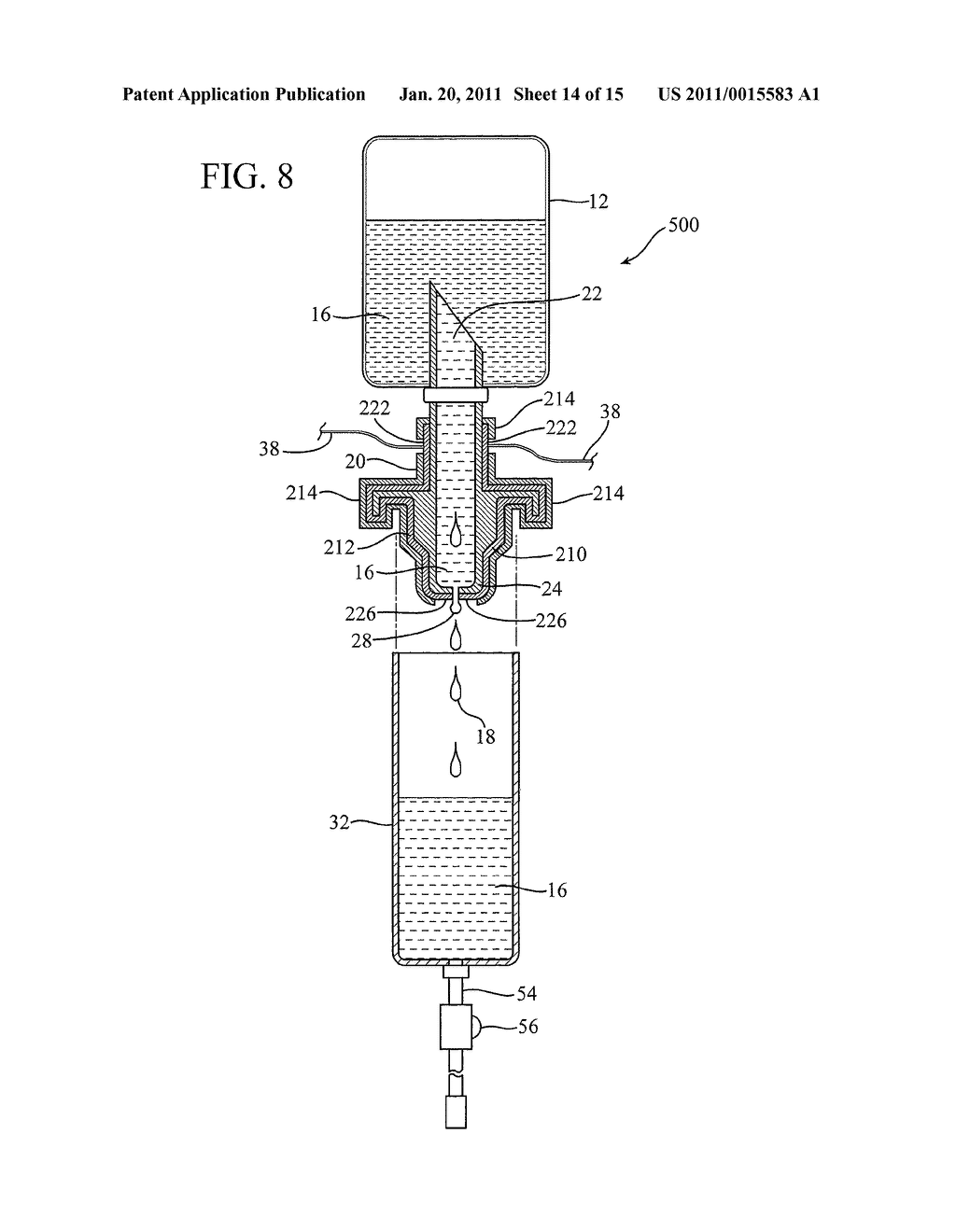 SYSTEMS AND METHODS FOR PROVIDING AN IV ADMINISTRATION SET INCORPORATING DRIP MONITORING CIRCUITRY - diagram, schematic, and image 15