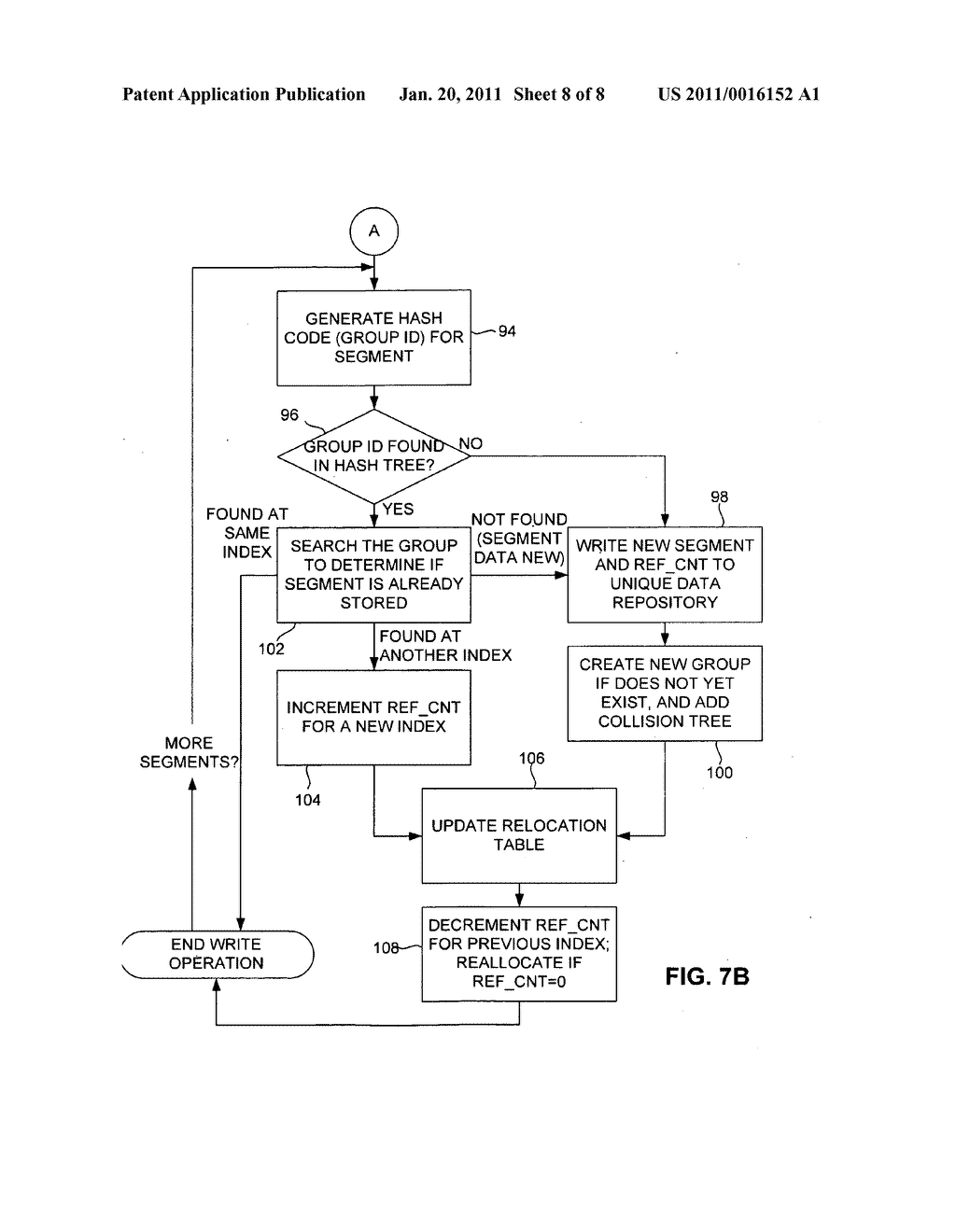 BLOCK-LEVEL DATA DE-DUPLICATION USING THINLY PROVISIONED DATA STORAGE VOLUMES - diagram, schematic, and image 09