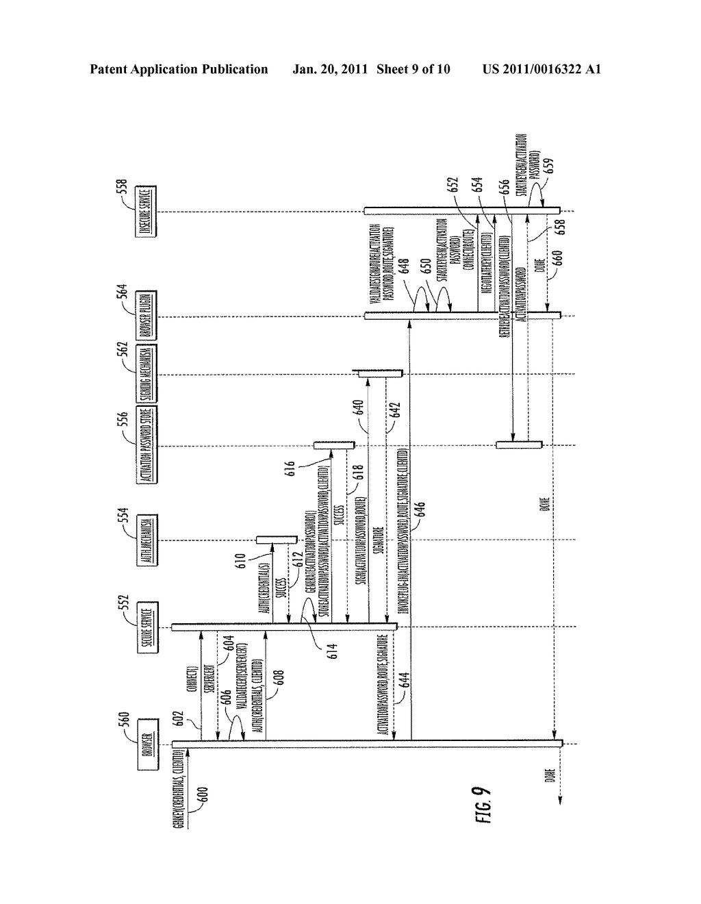 SYSTEM AND METHOD FOR EXCHANGING KEY GENERATION PARAMETERS FOR SECURE COMMUNICATIONS - diagram, schematic, and image 10