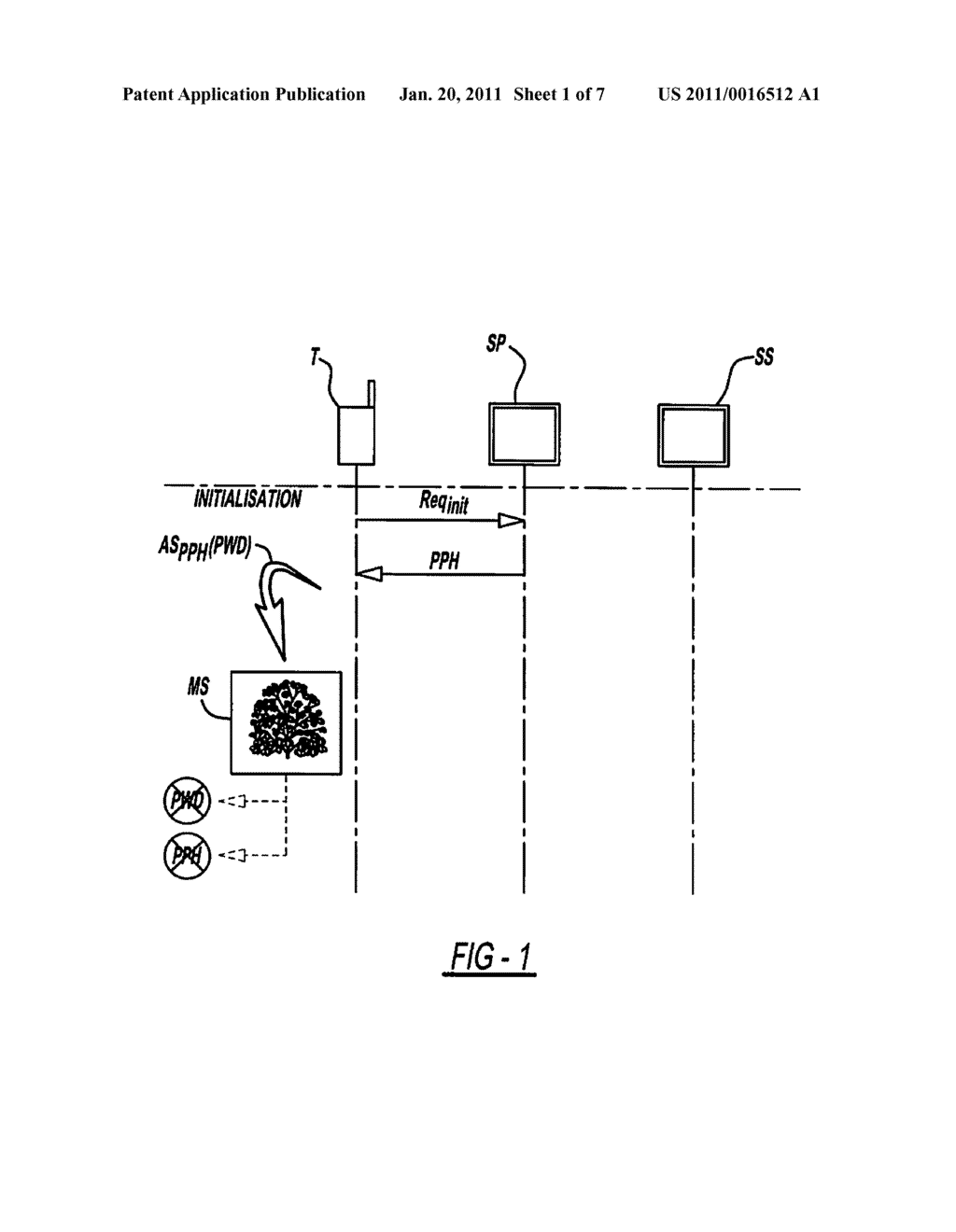 METHOD FOR AUTHORISING A CONNECTION BETWEEN A COMPUTER TERMINAL AND A SOURCE SERVER - diagram, schematic, and image 02