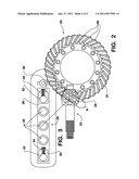 REDUCED FRICTION RING AND PINION GEAR SET diagram and image