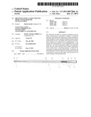 DRUMSTICK WITH A LIGHT EMITTING DIODE AND METHOD FOR MANUFACTURING diagram and image