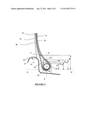 Carcass Reinforcement for Airplane Tire diagram and image