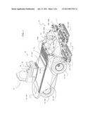 FASTENING DEVICE AND WORK VEHICLE, IN WHICH THE FASTENING DEVICE IS APPLIED diagram and image